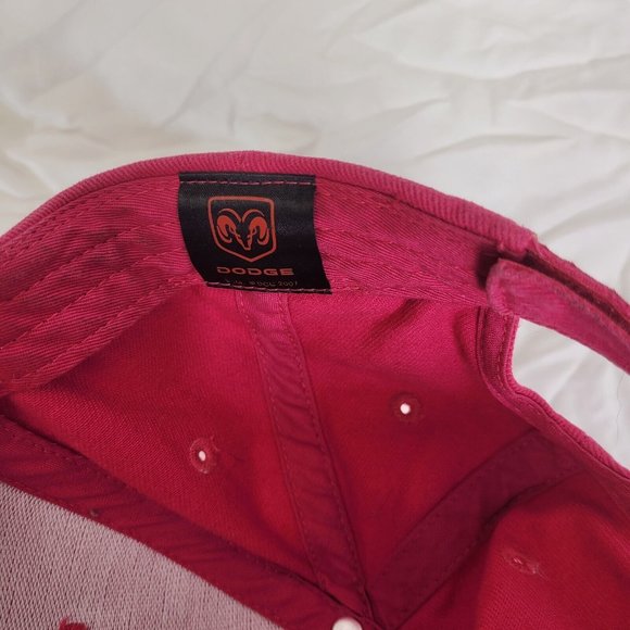 DODGE Pink Hat Snapback Baseball Vintage Cap licensed hearts - Picture 11 of 12
